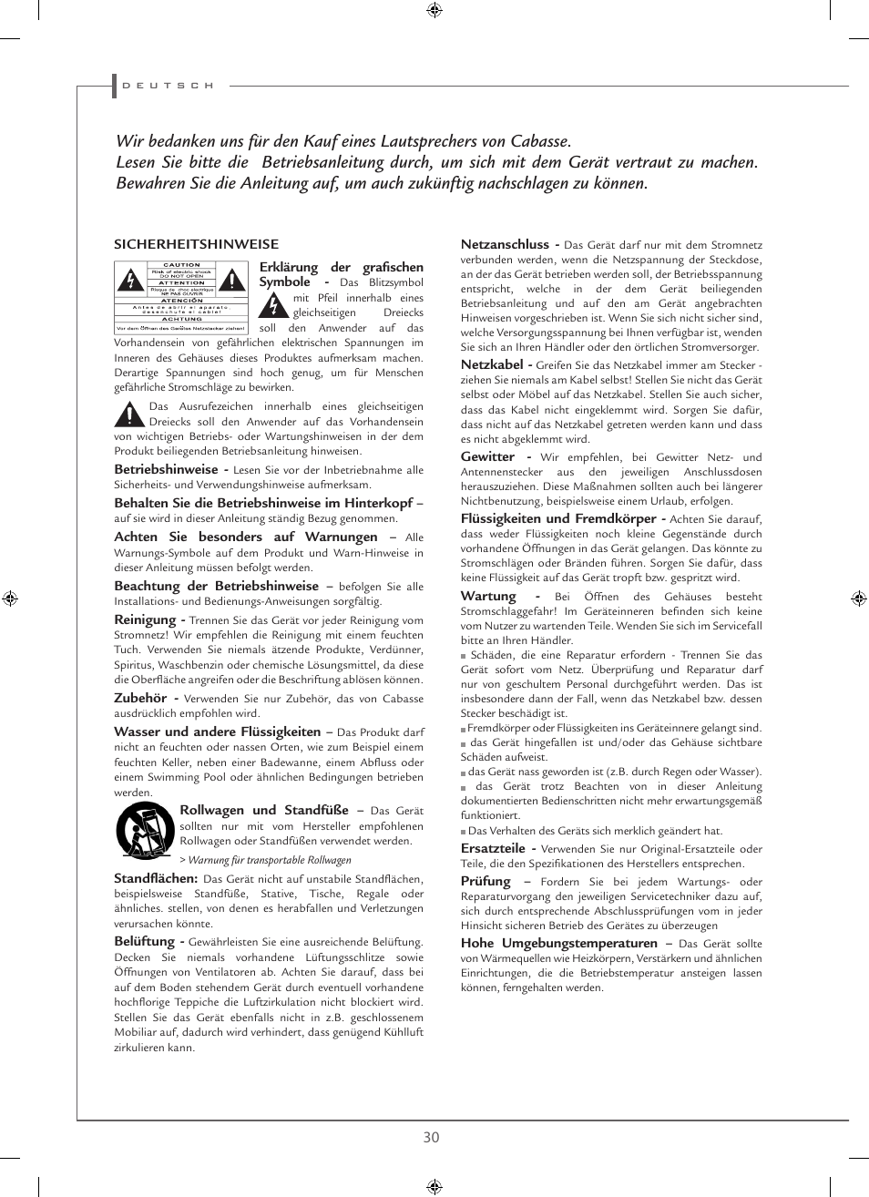 Cabasse STREAM 1 User Manual | Page 30 / 48