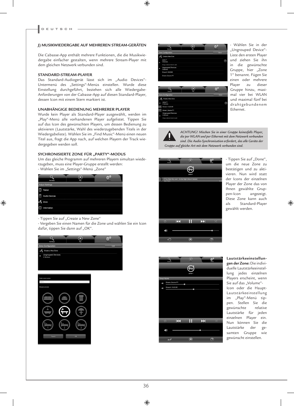 Cabasse STREAM 1 User Manual | Page 36 / 48