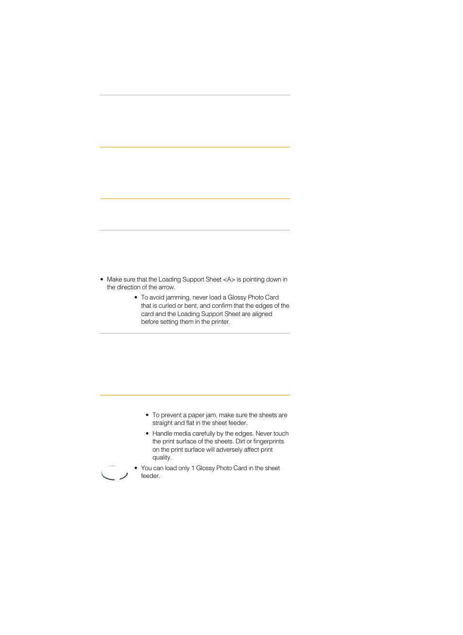 Loading glossy photo cards fm - 101 | Canon BJC-8200 User Manual | Page 48 / 85