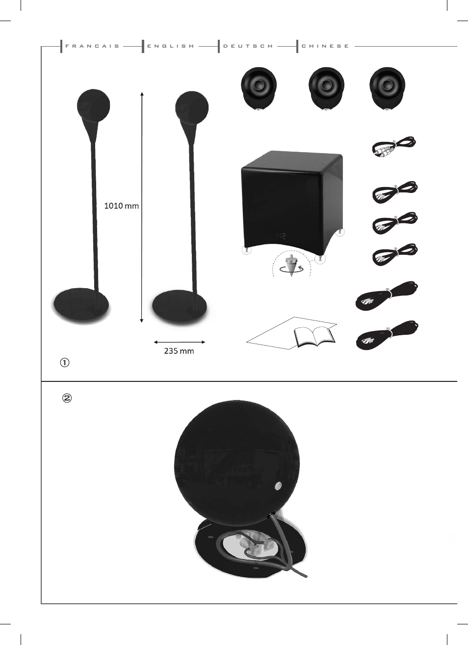 Cabasse EOLE 3 User Manual | Page 2 / 24