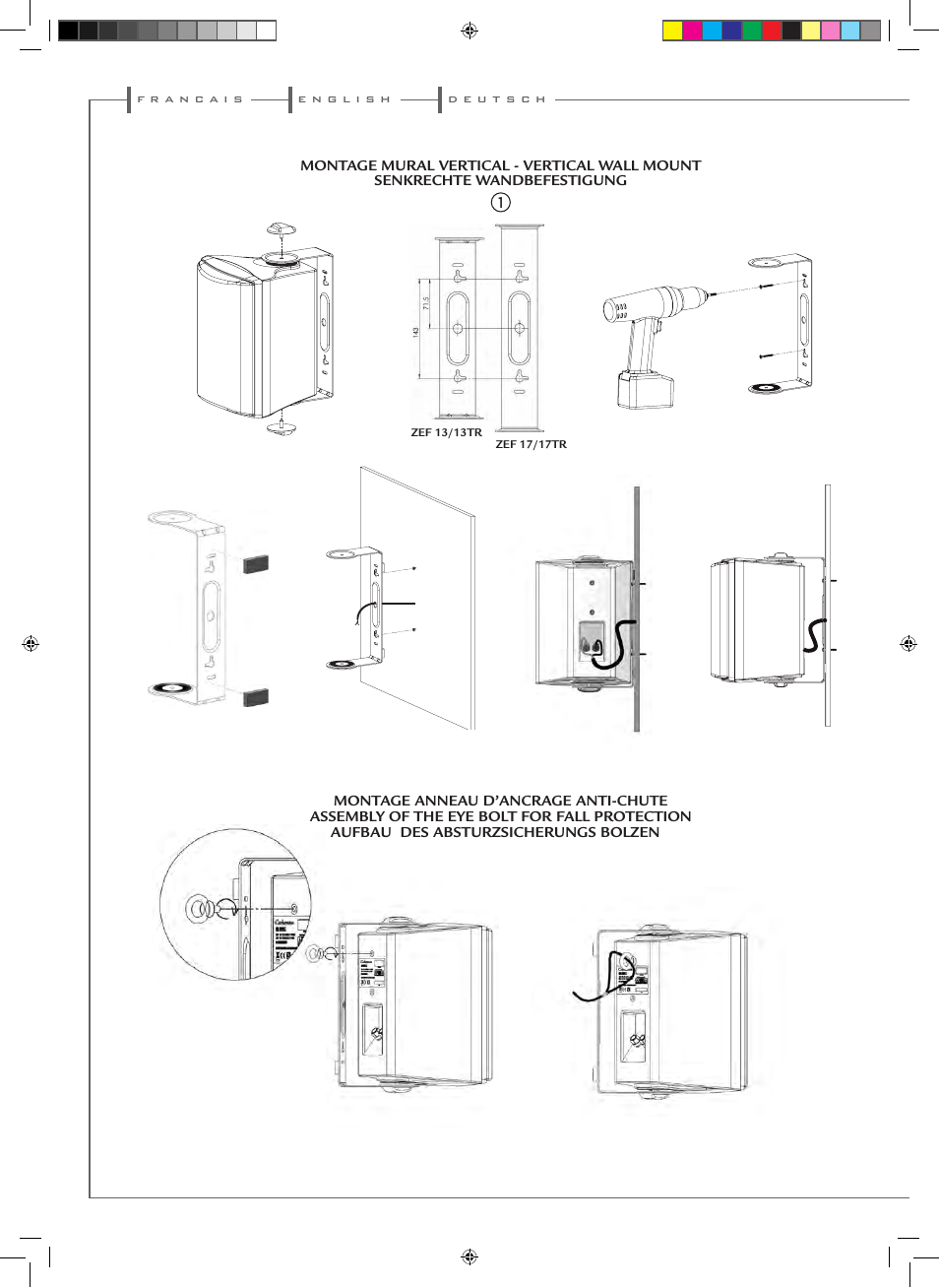 Cabasse ZEF 13 - ZEF 13 TR User Manual | Page 2 / 16