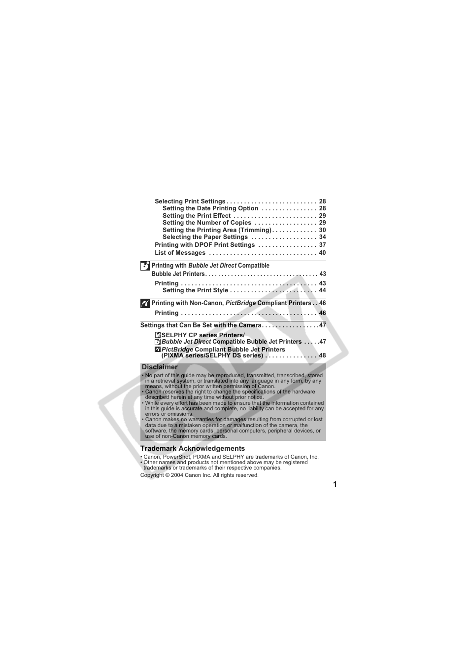 Canon CDI-M157 User Manual | Page 3 / 54