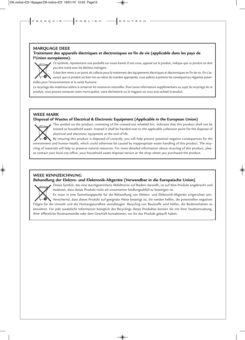 Cabasse iO2 User Manual | Page 15 / 16