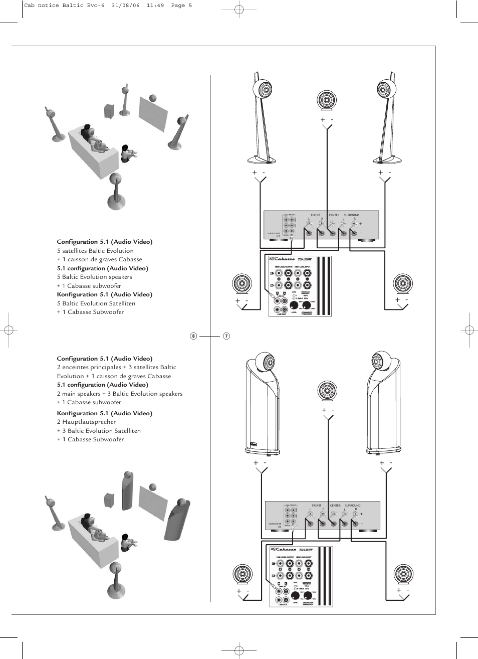 Cabasse Baltic Evolution User Manual | Page 5 / 12