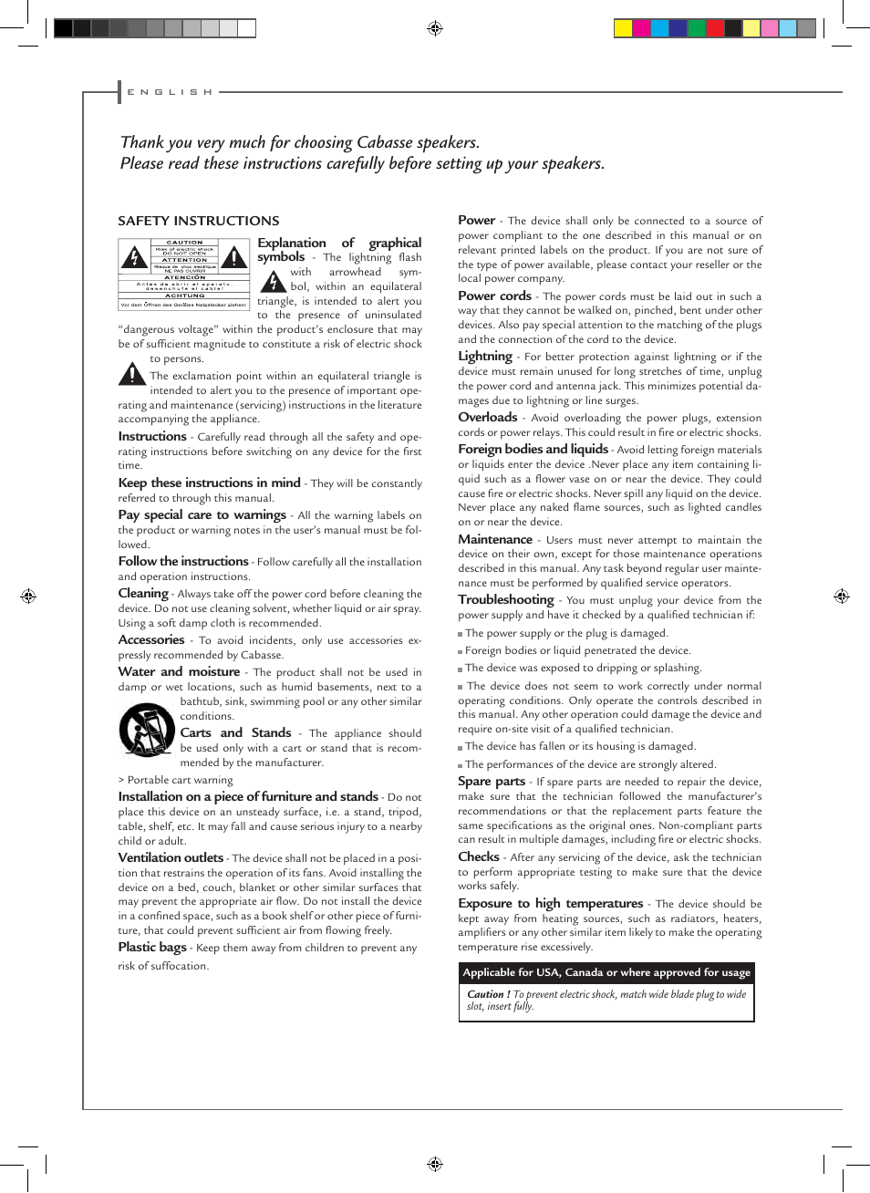Cabasse Оcean User Manual | Page 18 / 40