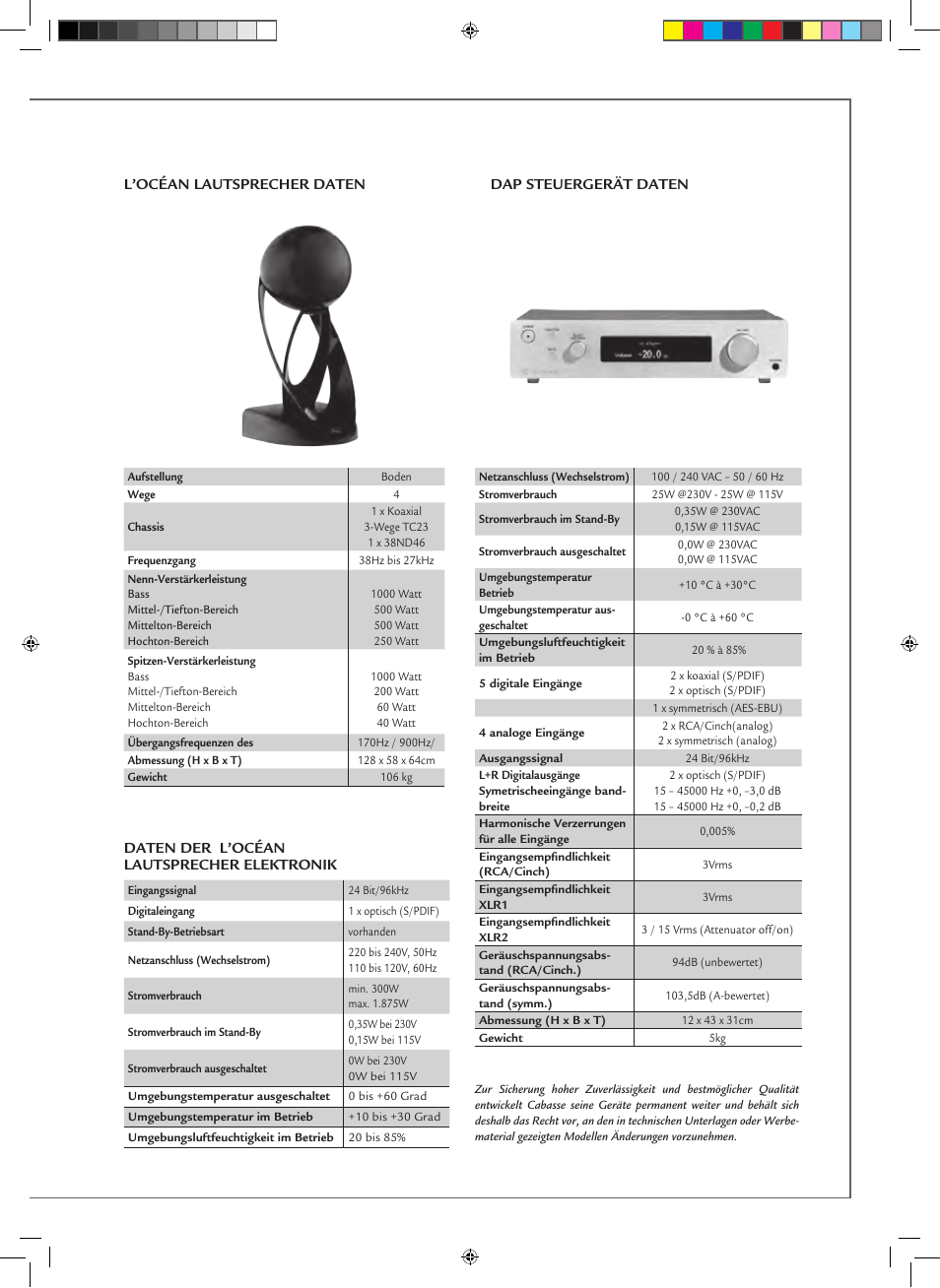 Cabasse Оcean User Manual | Page 39 / 40