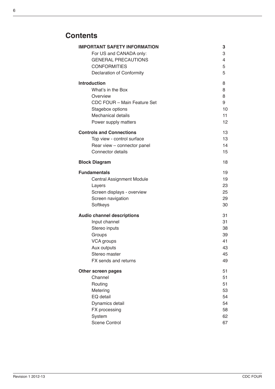 Cadac CDC four User Manual | Page 6 / 83