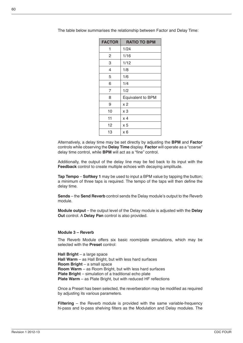 Cadac CDC four User Manual | Page 60 / 83