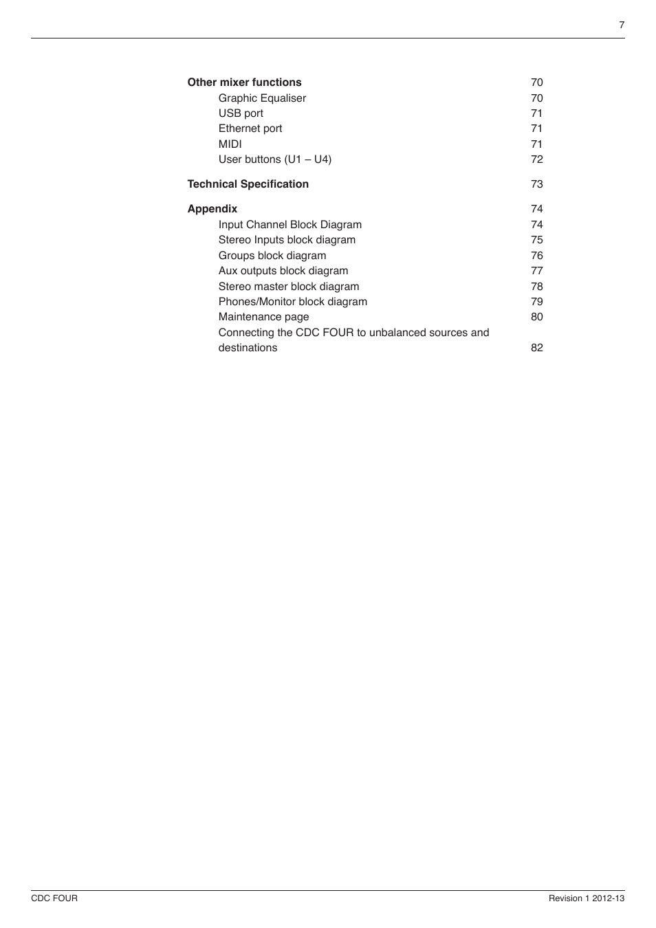 Cadac CDC four User Manual | Page 7 / 83