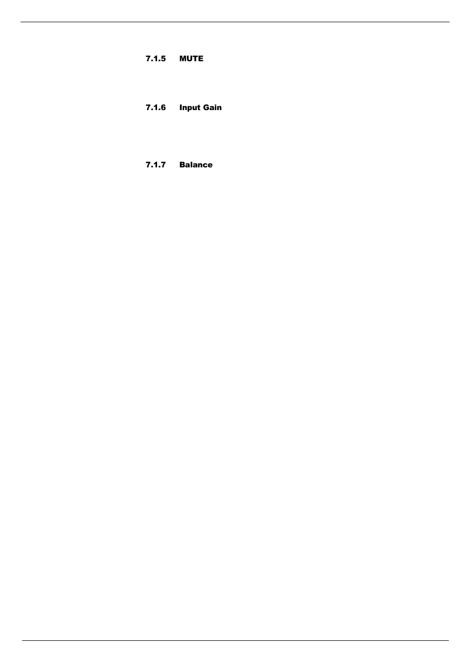 5 mute, 6 input gain, 7 balance | Cadac F-Type User Manual | Page 83 / 108