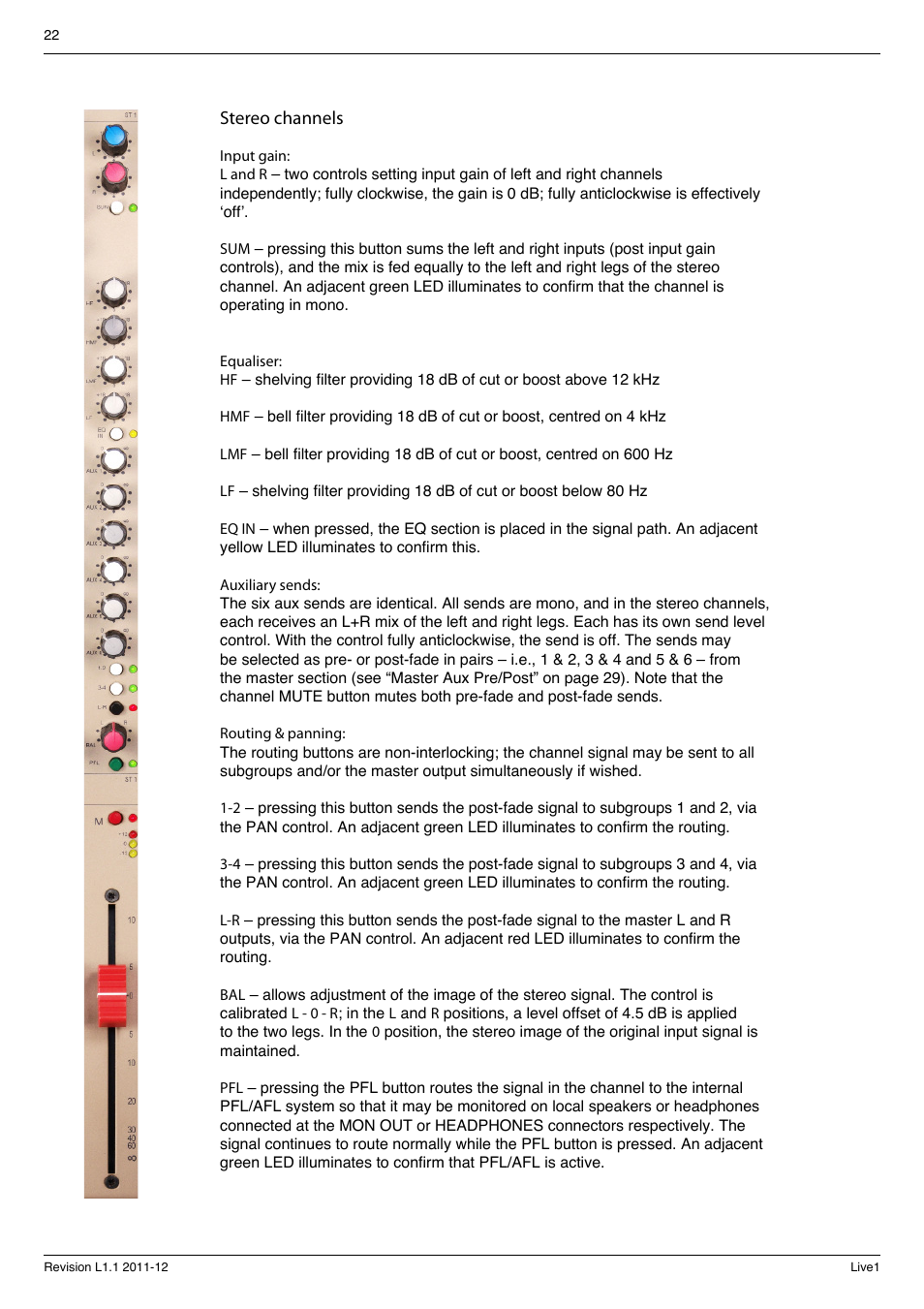 Cadac LIVE1 User Manual | Page 22 / 32