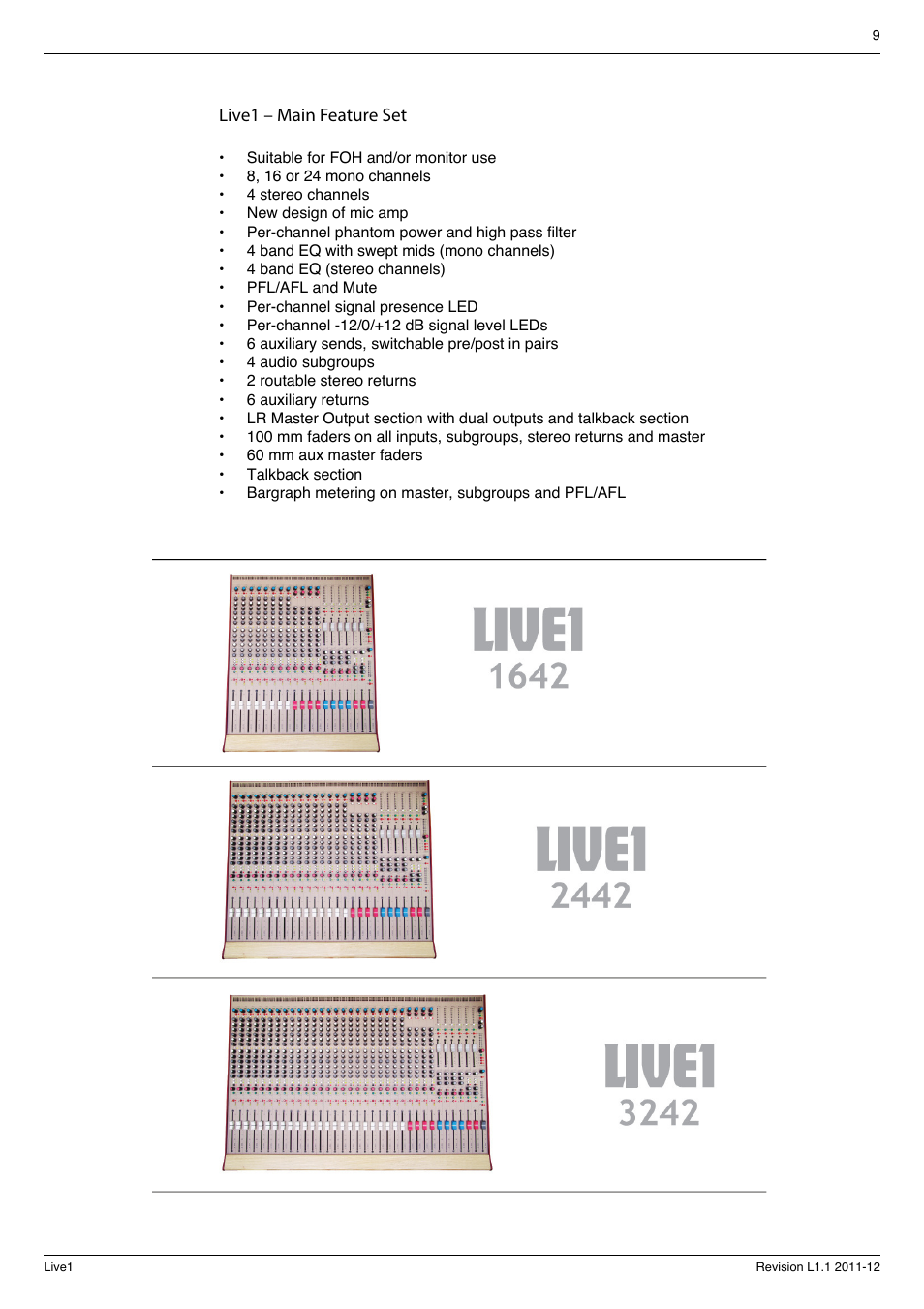 Cadac LIVE1 User Manual | Page 9 / 32