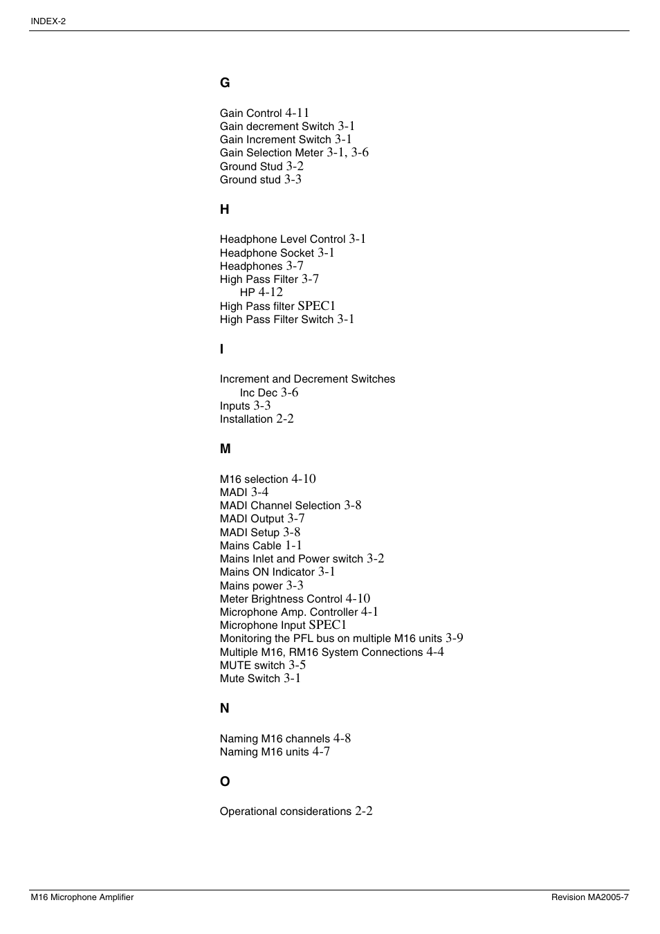 Cadac M16 User Manual | Page 52 / 55