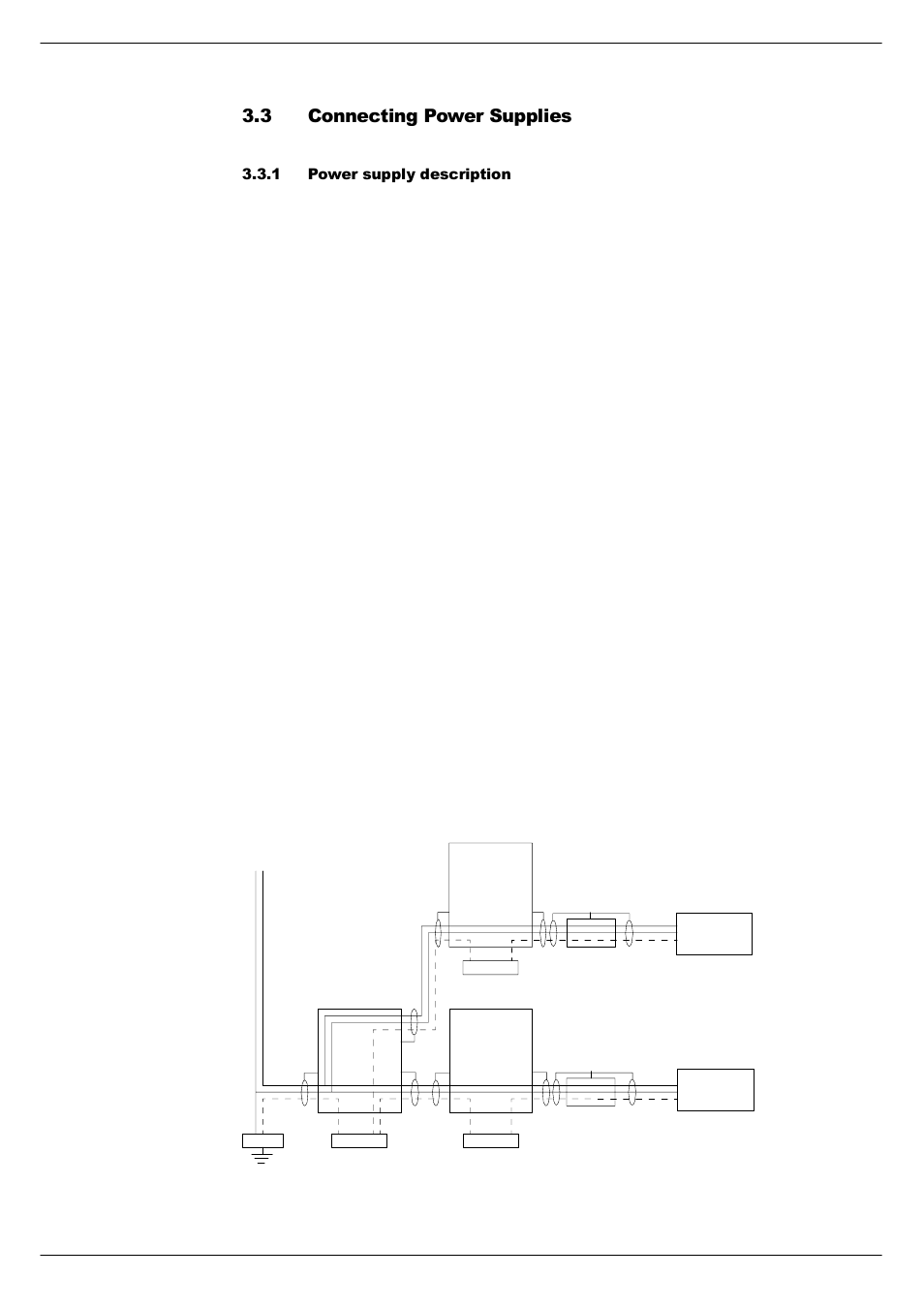 3 connecting power supplies, 1 power supply description, Connecting power supplies | Cadac R-Type User Manual | Page 20 / 139