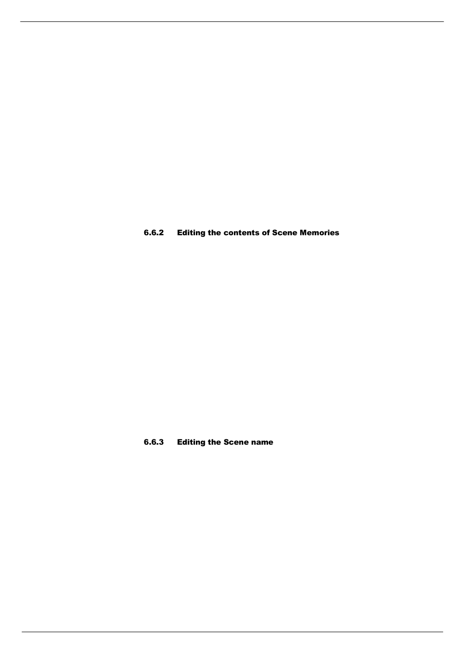 2 editing the contents of scene memories, 3 editing the scene name | Cadac R-Type User Manual | Page 51 / 139