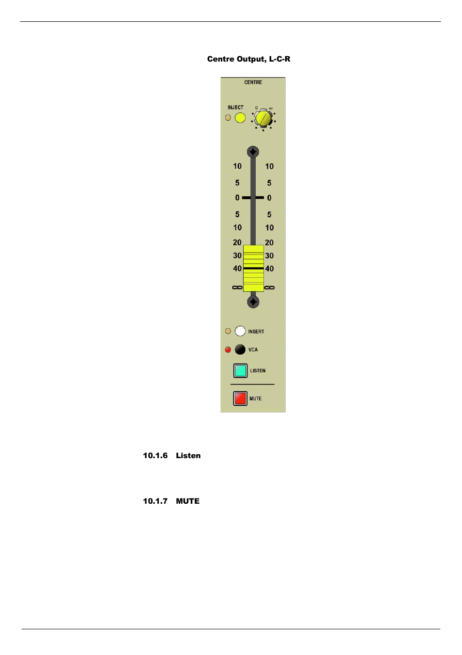 6 listen, 7 mute | Cadac R-Type User Manual | Page 93 / 139