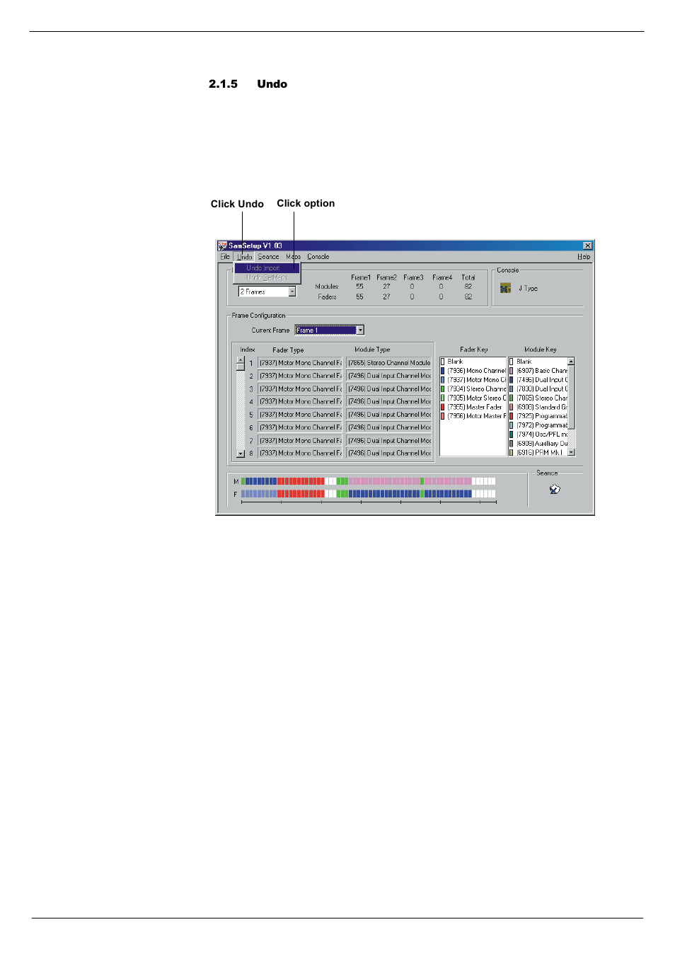 5 undo | Cadac SAM User Manual | Page 19 / 96