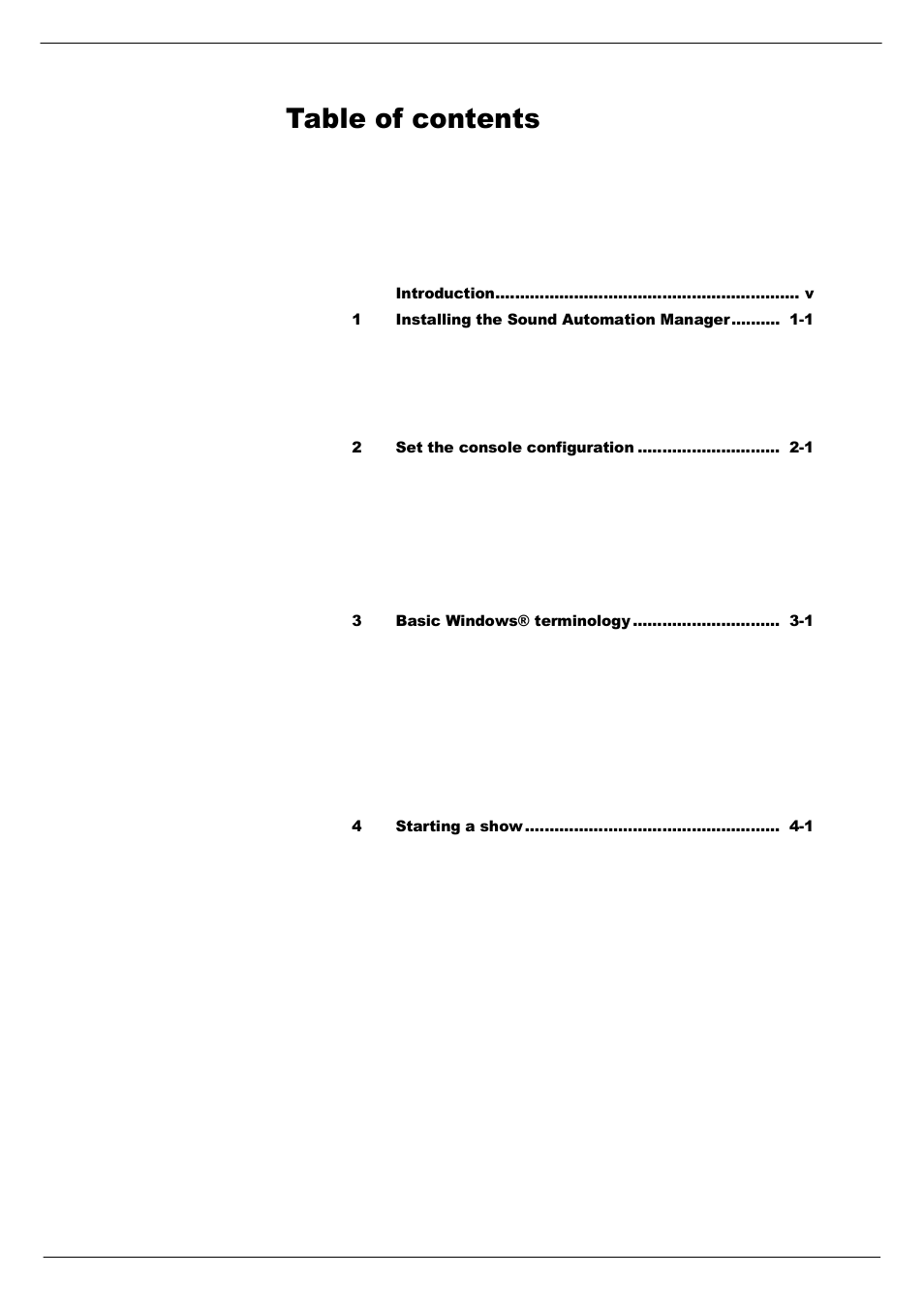 Cadac SAM User Manual | Page 3 / 96