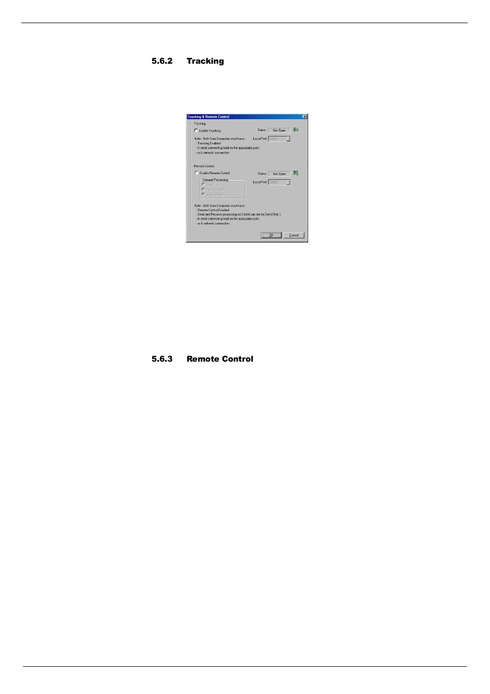 2 tracking, 3 remote control, Remote control -7 | Cadac SAM User Manual | Page 47 / 96