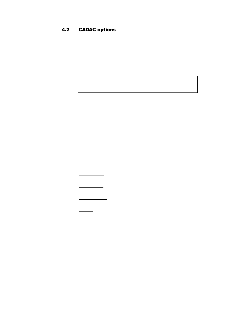 2 cadac options, Cadac options -2, 715 &$'$&#rswlrqv | Cadac Seance User Manual | Page 34 / 39