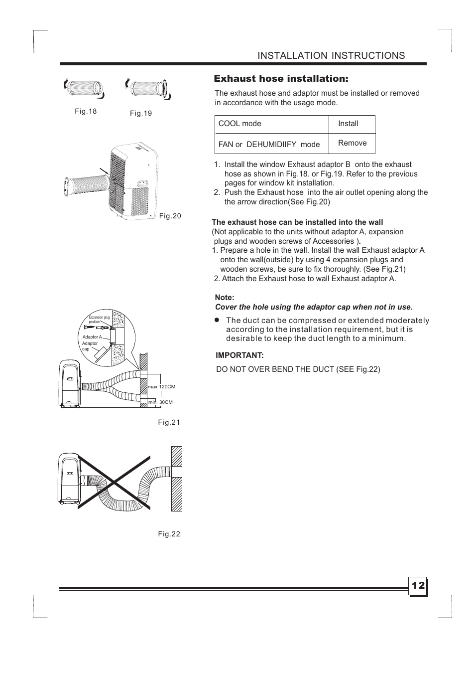 页 14 | Campomatic AC12MP User Manual | Page 14 / 18