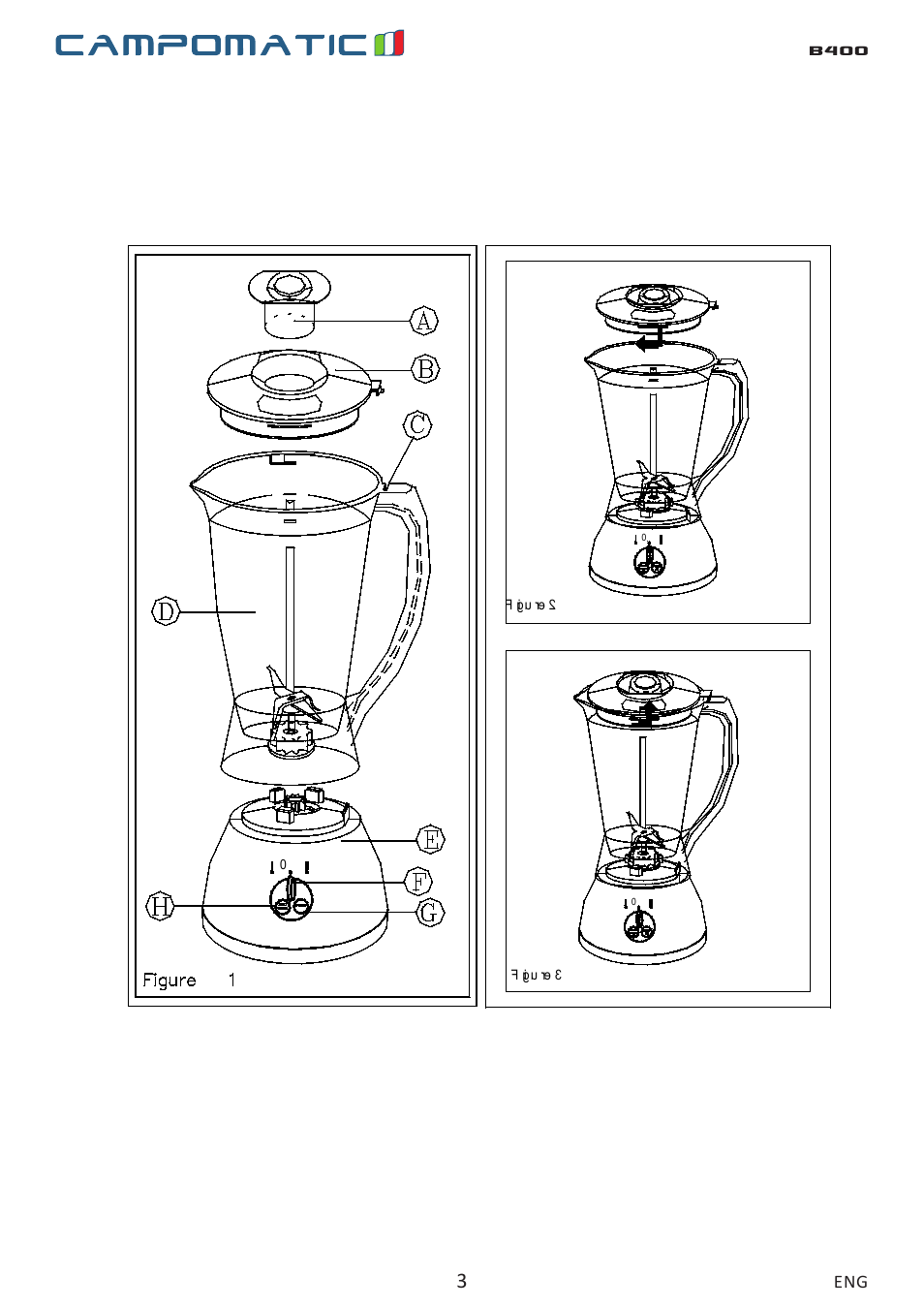 B400 | Campomatic B400 User Manual | Page 3 / 22