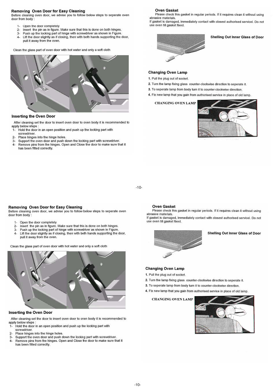 Campomatic C64WTI User Manual | Page 10 / 12