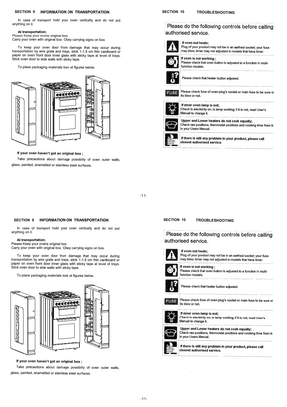 Campomatic C64WTI User Manual | Page 11 / 12