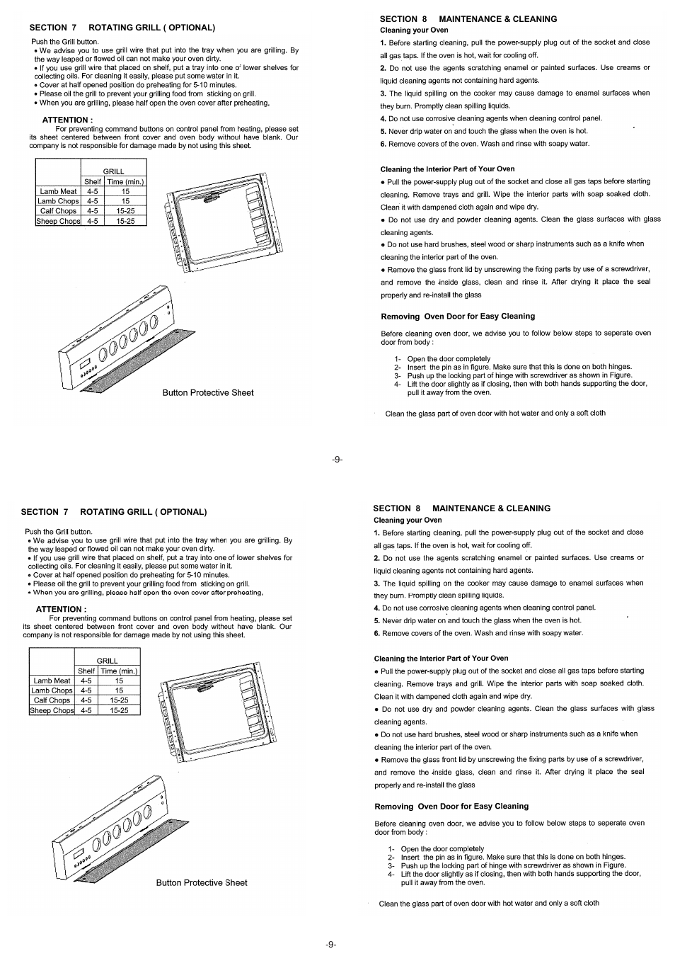 Campomatic C64WTI User Manual | Page 9 / 12