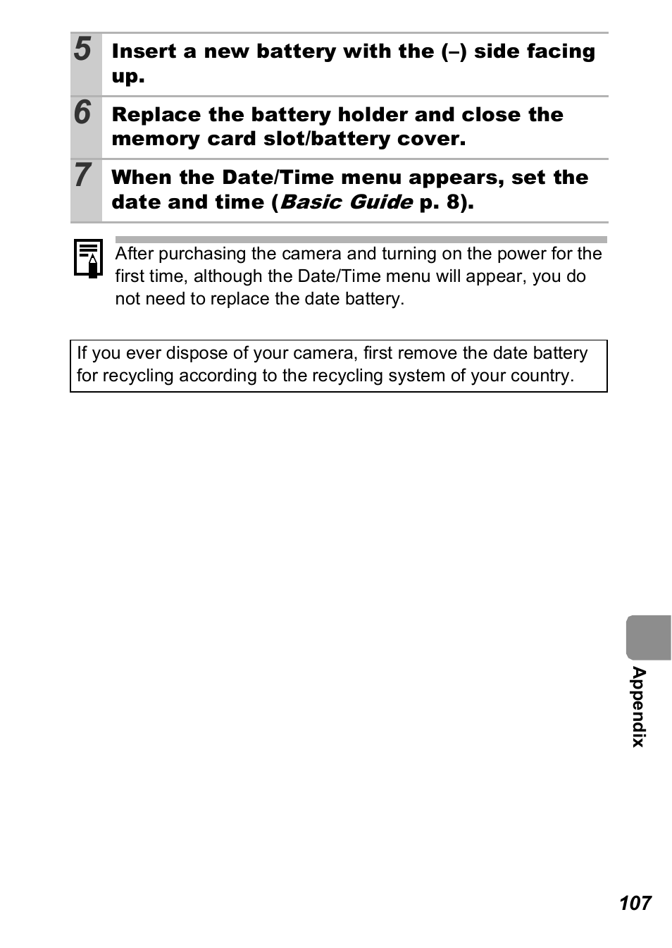 Canon A560 User Manual | Page 109 / 127