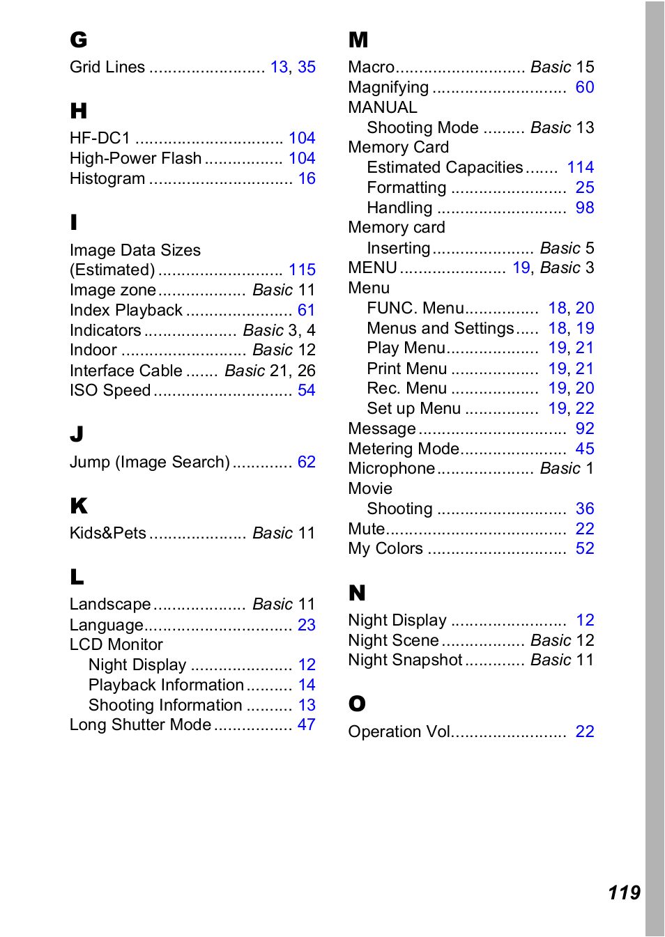 Canon A560 User Manual | Page 121 / 127