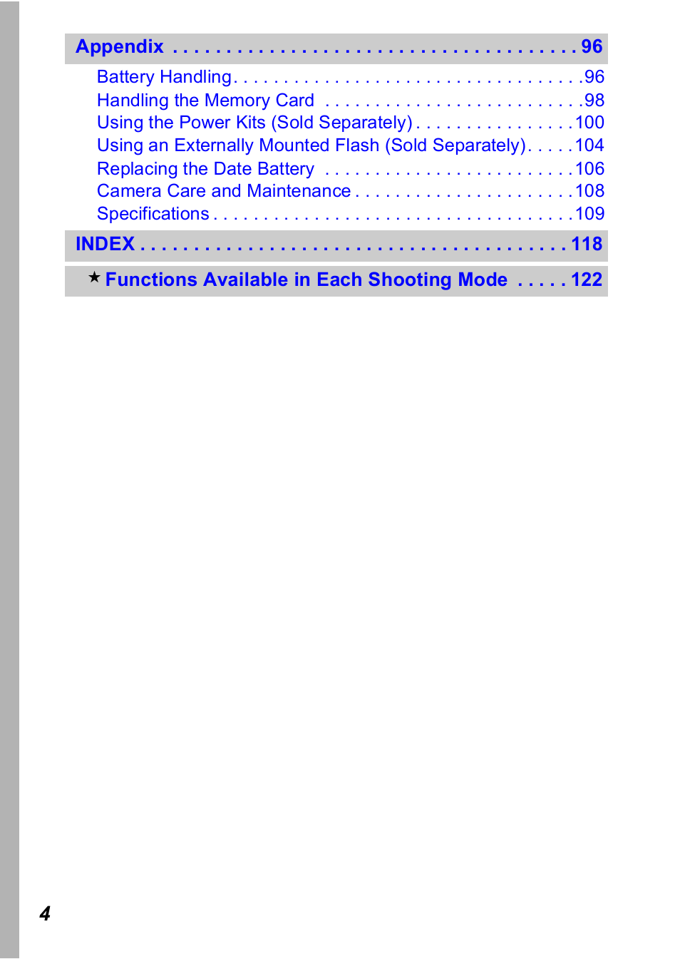 Canon A560 User Manual | Page 6 / 127