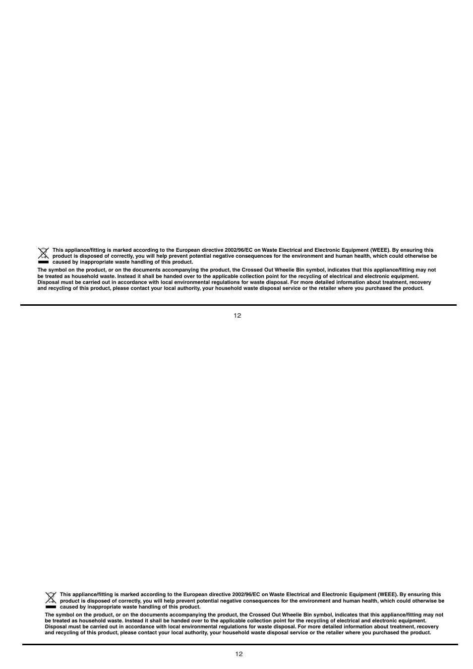 Using the grill – top cavity | Campomatic C64EWR User Manual | Page 12 / 12