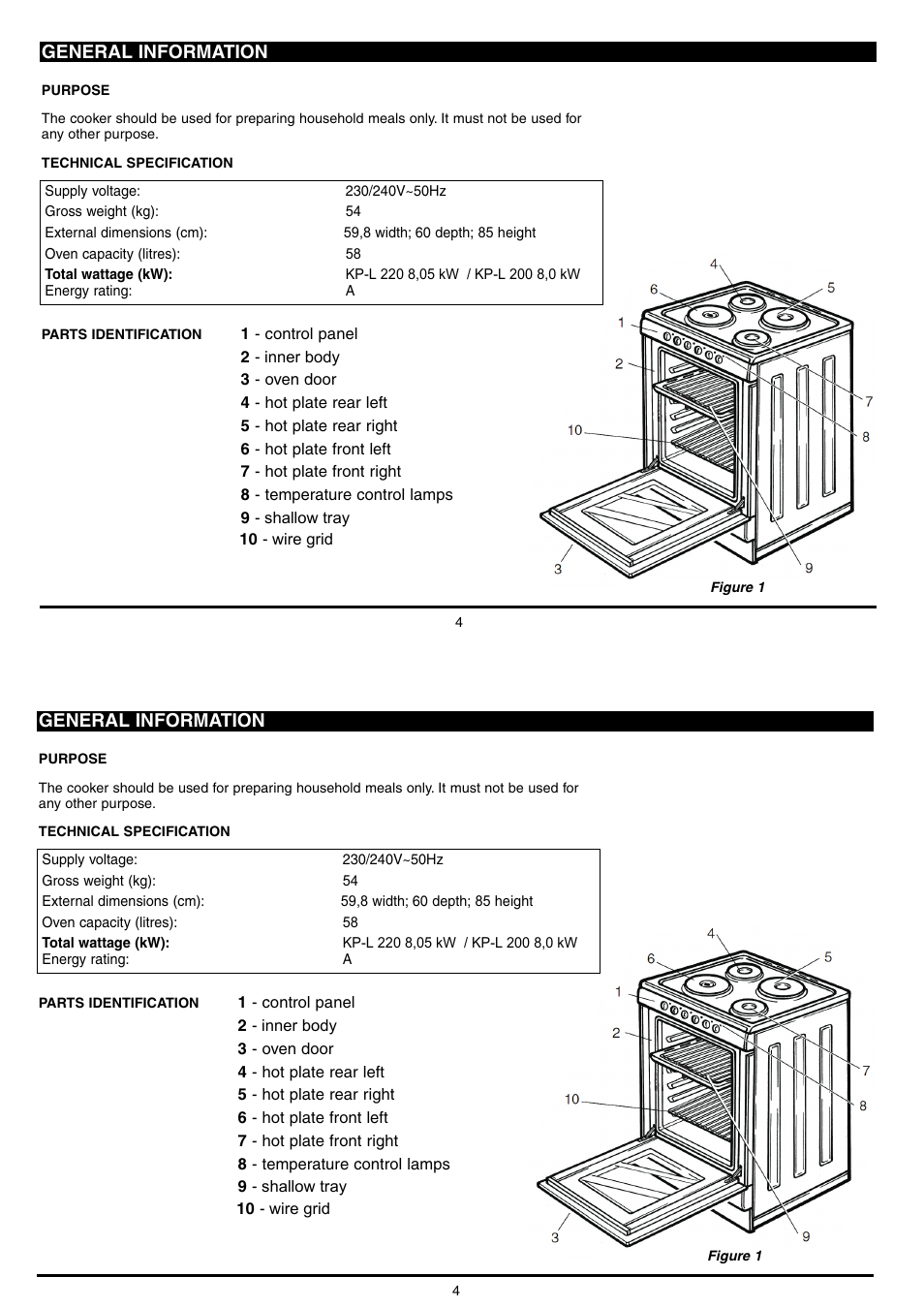 General information | Campomatic C64EWR User Manual | Page 4 / 12