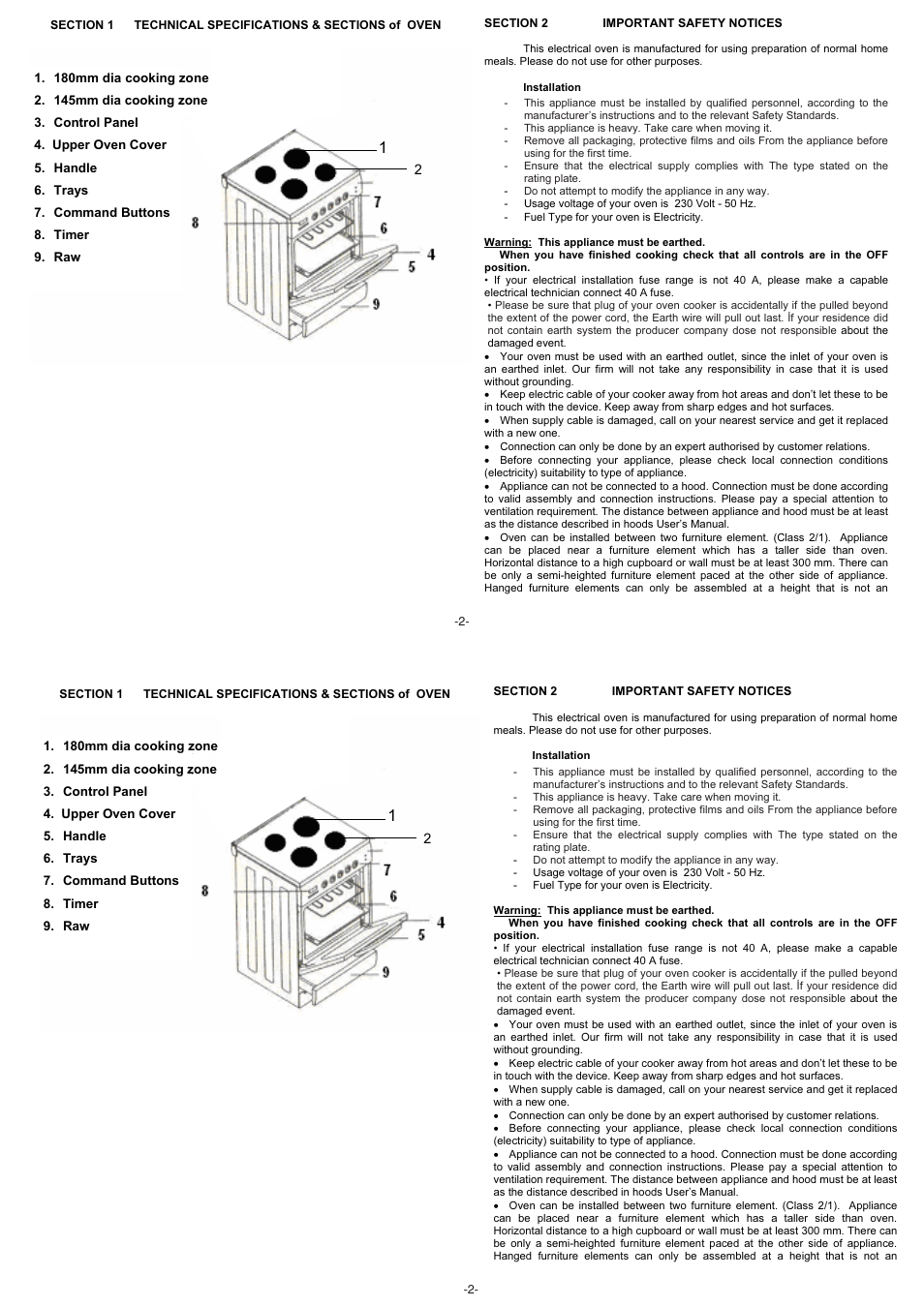 Campomatic C64VSGRI User Manual | Page 3 / 12