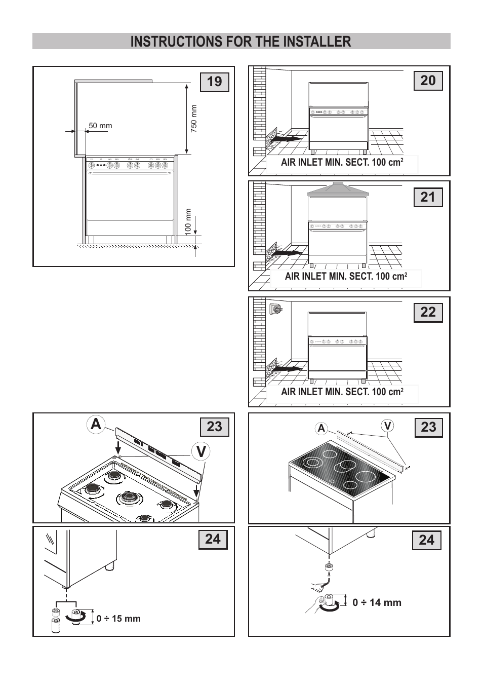 Instructions for the installer | Campomatic C964XRSIFSCN User Manual | Page 29 / 72