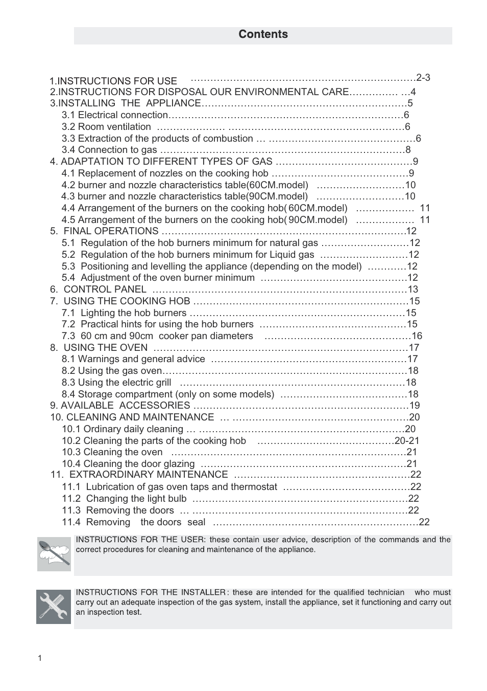 Campomatic C965XRS User Manual | Page 2 / 26