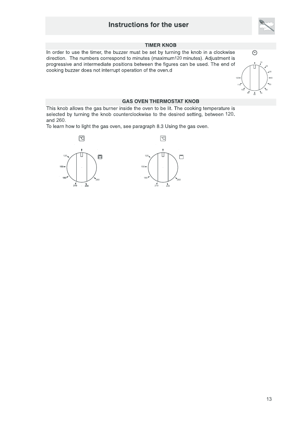 页 14 | Campomatic CB95W User Manual | Page 14 / 22