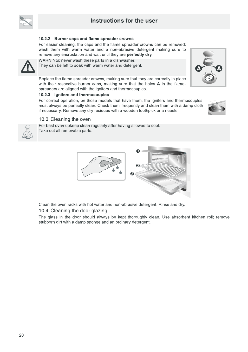 页 21 | Campomatic CB95W User Manual | Page 21 / 22