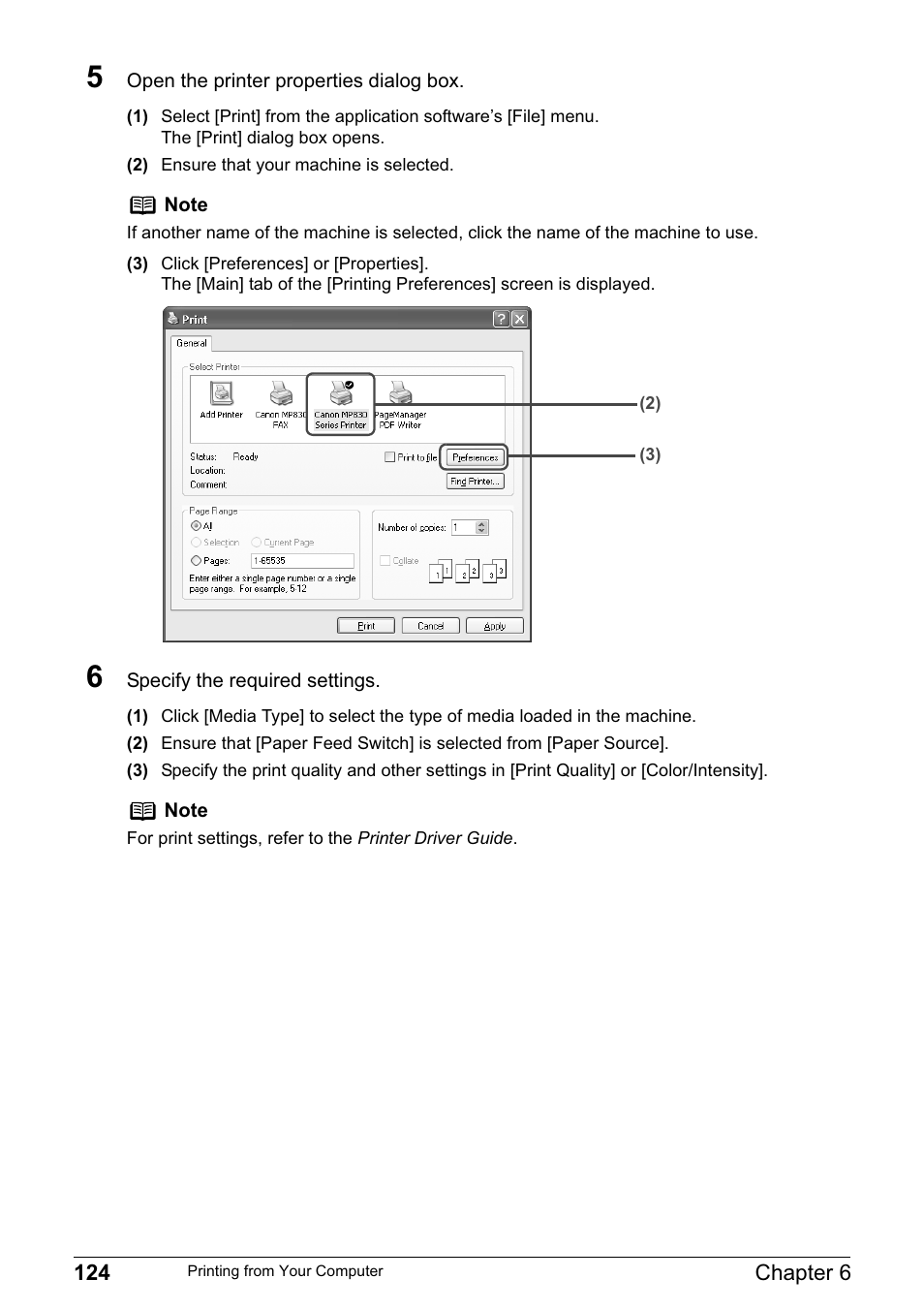 Canon PIXMA MP830 User Manual | Page 126 / 222