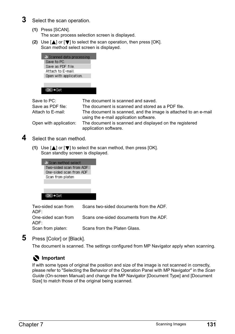Canon PIXMA MP830 User Manual | Page 133 / 222
