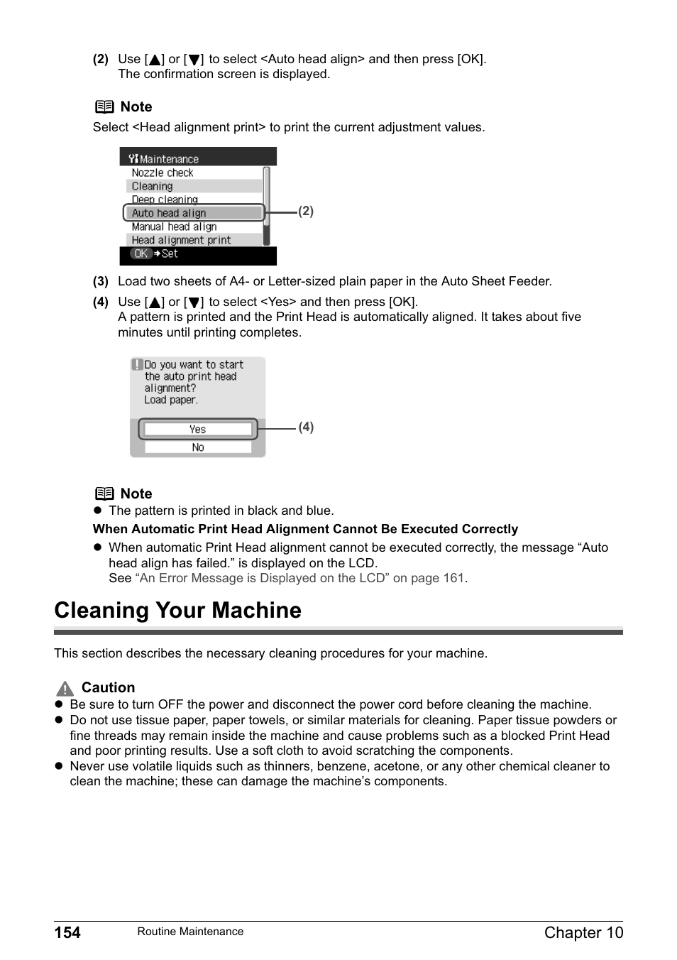 Cleaning your machine | Canon PIXMA MP830 User Manual | Page 156 / 222