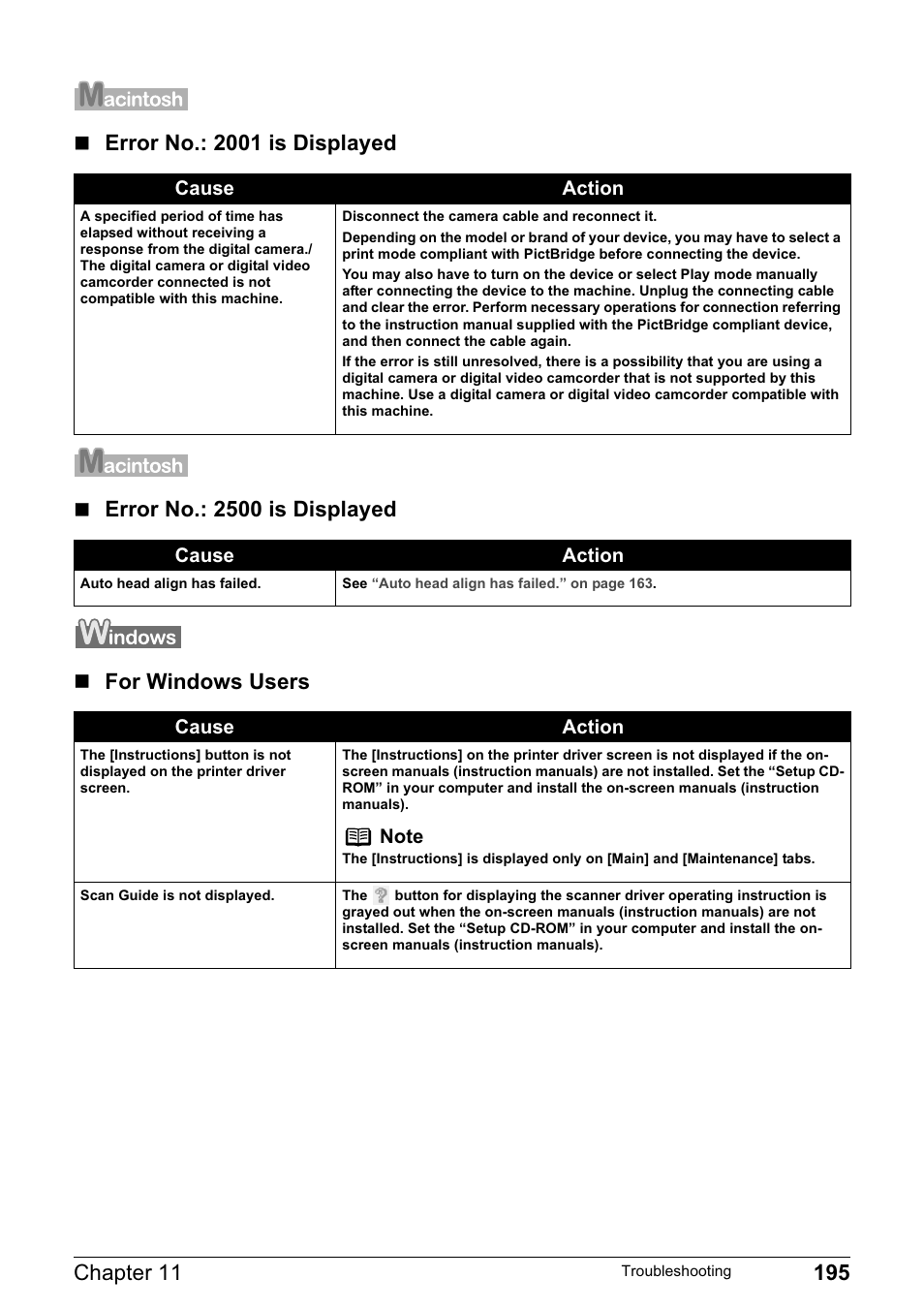 Canon PIXMA MP830 User Manual | Page 197 / 222