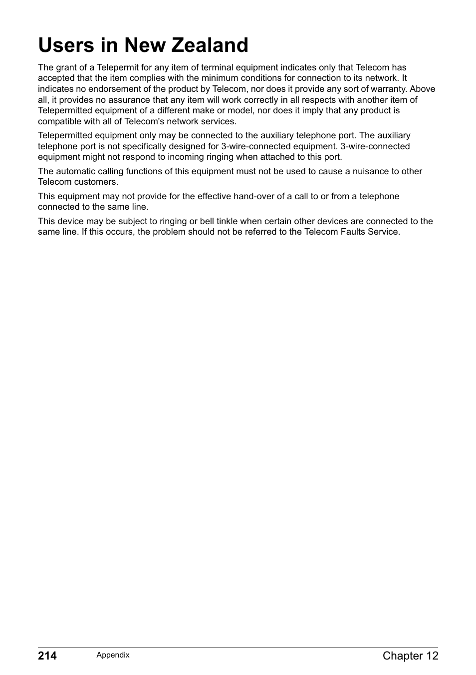Users in new zealand | Canon PIXMA MP830 User Manual | Page 216 / 222