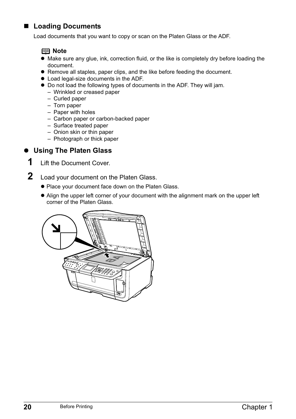 Canon PIXMA MP830 User Manual | Page 22 / 222