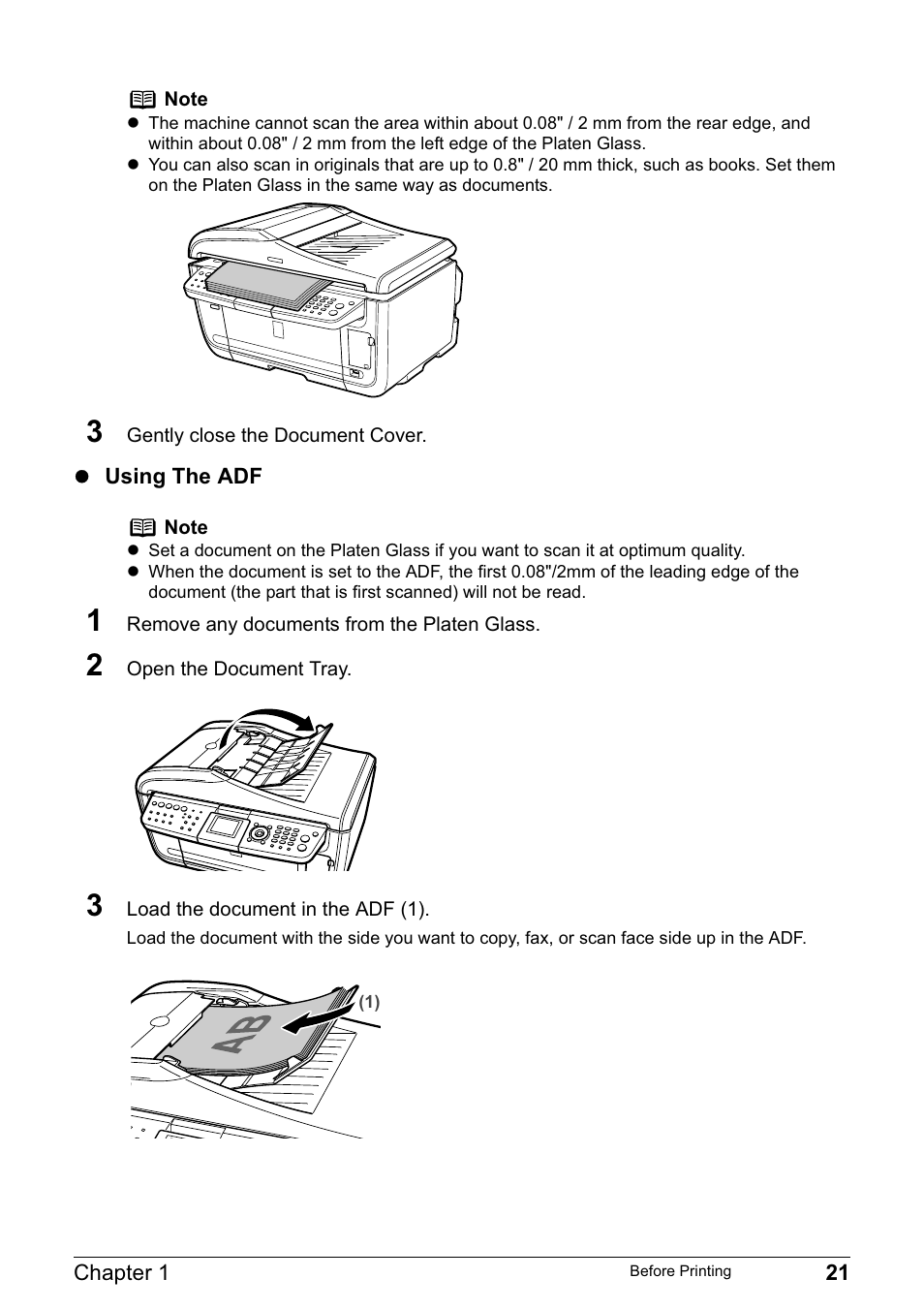 Canon PIXMA MP830 User Manual | Page 23 / 222