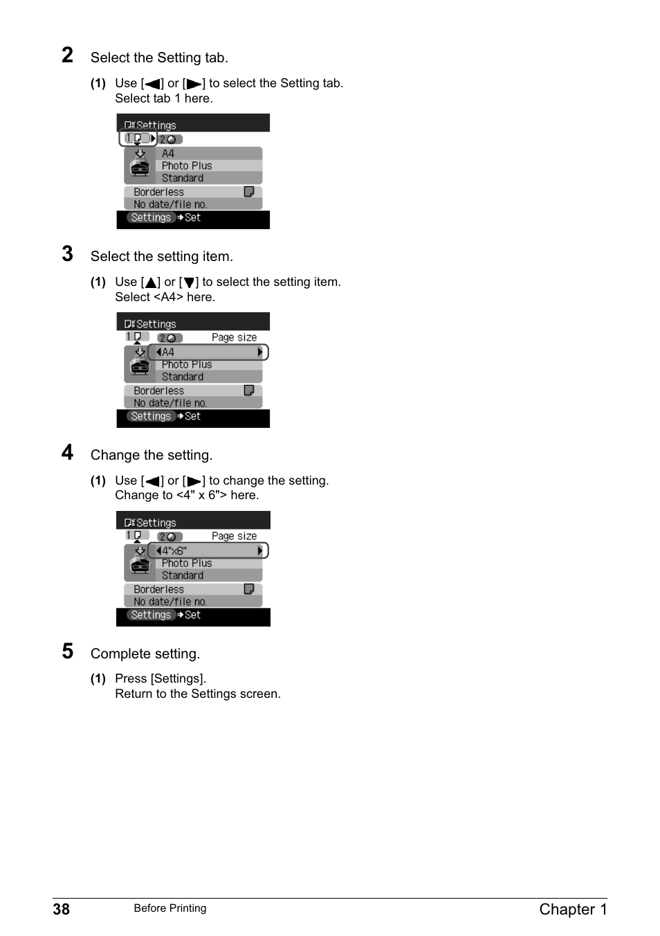 Canon PIXMA MP830 User Manual | Page 40 / 222