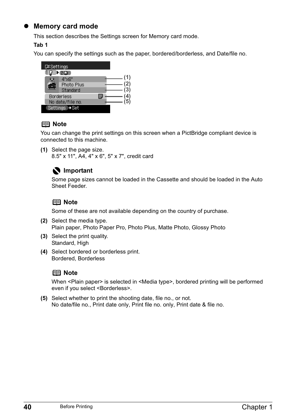 Canon PIXMA MP830 User Manual | Page 42 / 222
