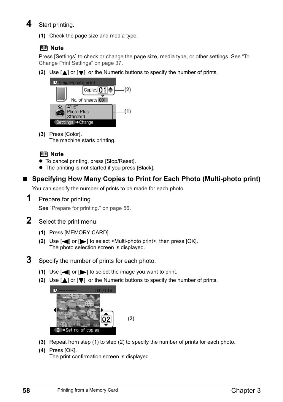 Canon PIXMA MP830 User Manual | Page 60 / 222