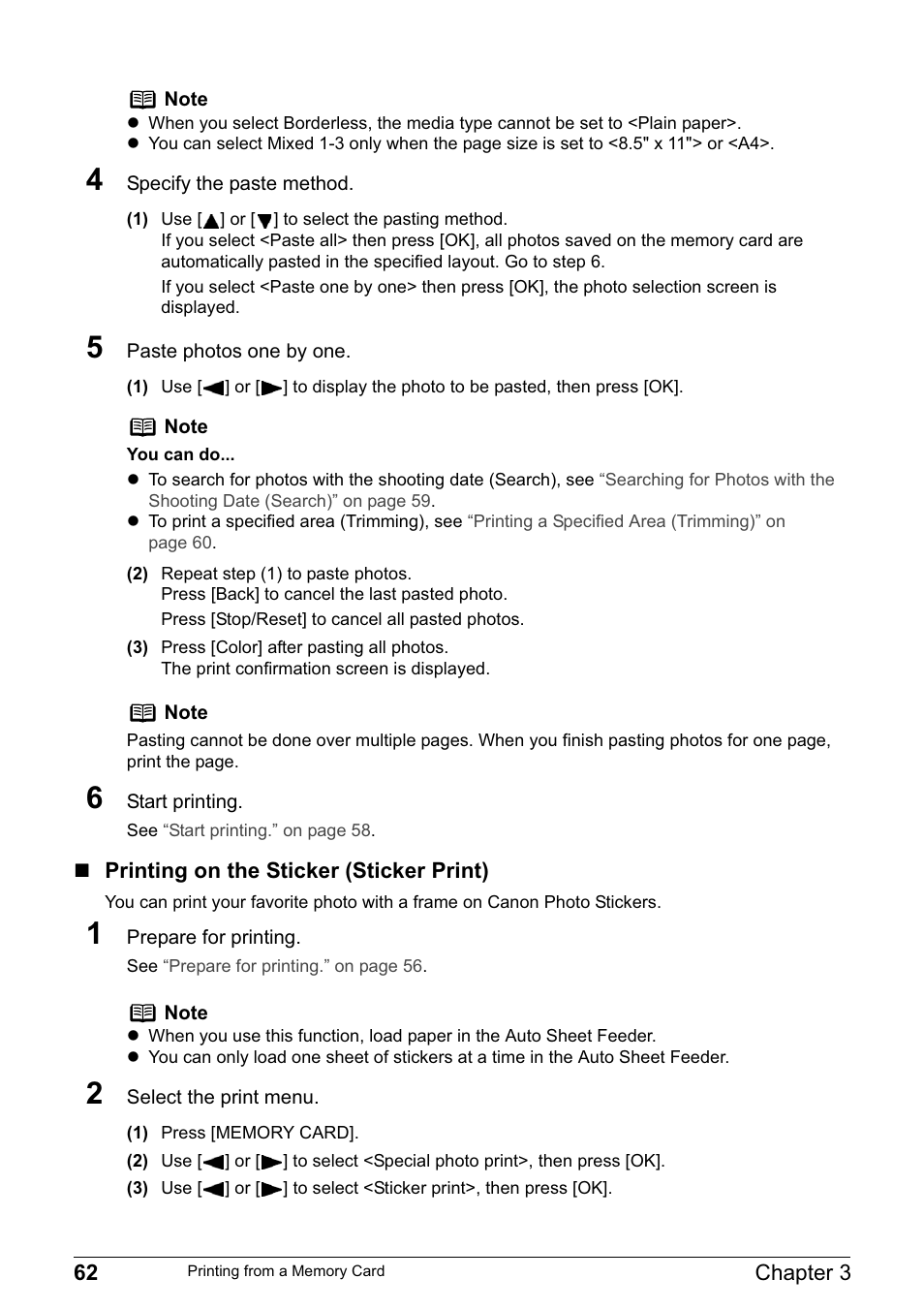 Canon PIXMA MP830 User Manual | Page 64 / 222